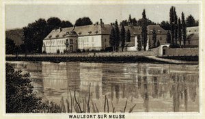 Chateau de Waulsort sur Meuse, Walloon Region, Belgium