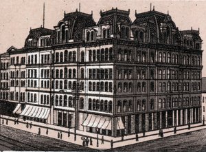 Chicago, USA: view of Field, Leiter & Co. Department Store by Unknown artist