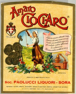 Ciociaro amaro alcohol advertisement