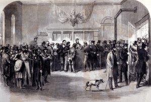American Civil War (1861 - 1865). Anti-conscription riots in front of the exemption offices. New York. by Unknown artist
