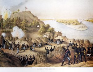 Civil War (1861-1865), American Civil War. Siege of Vicksburg (on the border of Arkansas and Mississippi), the city was taken by General Grant (and the Northerners), the city fell after forty days of siege (May 19 to July 4)