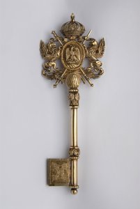 Key of Chambellan, Mexico. Period of King Maximilian I (1832-1867)