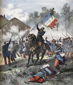 Colonel de Malleville died at the Battle of Solferino on 24 June 1859 by Unknown artist