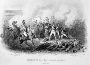 Combat de la Fère-Champenoise (March 25) by Unknown artist