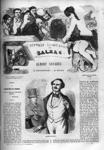 Cover for the novel Albert Savarus by Unknown artist