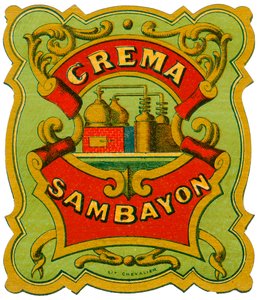 Crema Sambayon alcohol advertisement