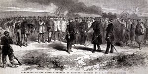 Crimean War: surrender of Russia by Unknown artist