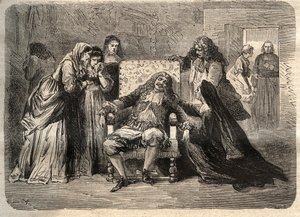 Death of Moliere by Unknown artist