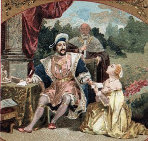 Diane de Poitiers (1499-1566) lady of Breze, at the Chateau d