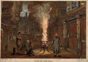The Great Plague of London, 1665 by Unknown