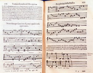 Double page from Margarita philosophica by Gregor Reisch by Unknown artist