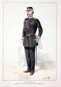 Dr. Roudil, chief medical officer of the municipal police (1867-1877). Illustration from the book 