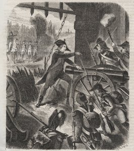 Heroic Act of Desilles - French Revolution: The Case of Nancy. On 31 August 1790, the Marquis de Bouille Launched a Repression Against the Soldiers of the Garrison of Nancy by Unknown artist