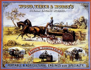 Eaton Madison Co Steam Machines - Advertising