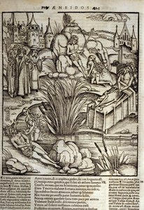 Aeneid by Virgil, Book XII: Aeneas Treated by Venus and Storming the City of Latinus by Unknown artist