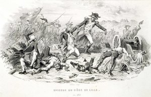 Episode of the Siege of Lille in 1792 - in 