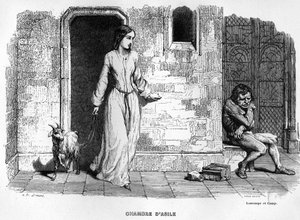 Esmeralda meets Quasimodo - in Notre Dame de Paris