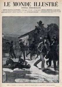 Events in Bulgaria: The Assassination of Mr Beltchef in the Presence of Stefan Stambolov - Sofia by Unknown artist