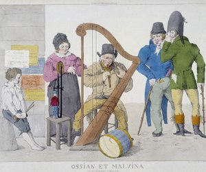 Family of travelling musicians in the 19th century