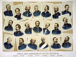 Famous union commanders of the civil war 1861 - 65