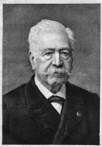 Ferdinand de Lesseps, French diplomat and administrator (1805-1894) by Unknown artist