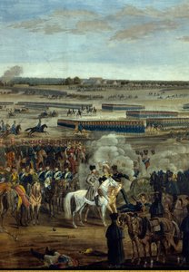 Emperor Napoleon I at the Battle of Leipzig by Unknown artist