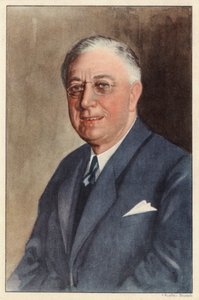 Franklin D. Roosevelt (illustration) by Unknown artist