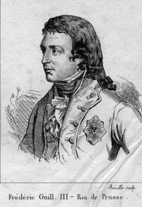 Frederick William III of Prussia - Portrait of Frederic William III of Prussia (1770-1840) King of Prussia