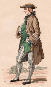 French Gentleman in Hunting Costume by Unknown
