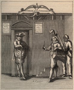 Frontispiece of The Comedy of Comedians, Poem of New Invention by Georges de Scudery, 1635 by Unknown artist