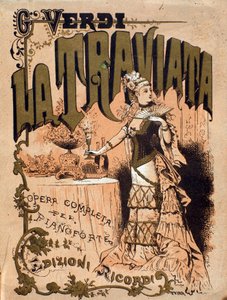 Frontispiece of the Score of the Opera 