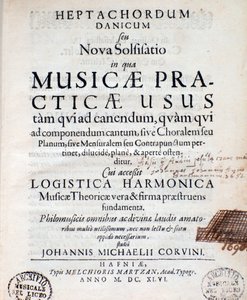 Frontispiece of Heptachordum Danicum