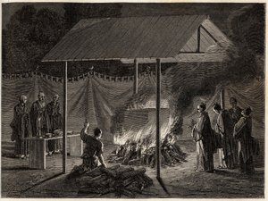 Funeral Ceremonies: Ritual Incineration by Unknown artist