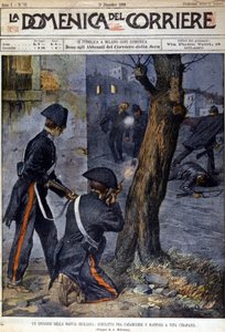 Shootout Between Carabiniers and Mafia in the Region of Trapani, Sicily in 1899