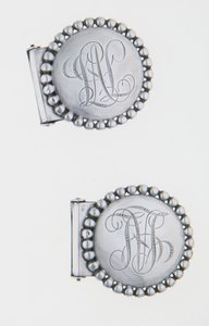 Garter buckles by Unknown artist