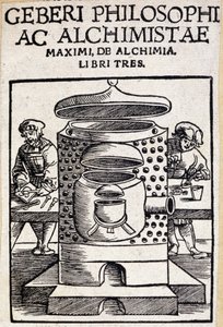 Geberi Philosophi ac Alchimistae Title Page of an Alchemy Deal by Unknown artist
