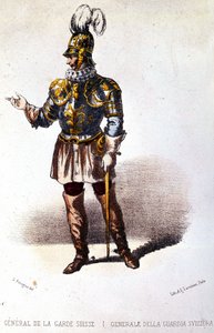 General of the Swiss Guard, circa 1860