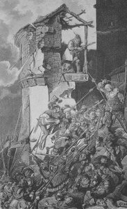 German Peasants War: Devastation from Murrhardt by Unknown artist