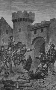German Peasants War: The Donkey Gate in Marbach