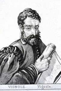 Giacomo Barozzi, known as Il Vignola, in French Le Vignole (1507 - 1573), Italian architect by Unknown artist