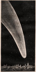 Great Comet of 1811 - engraving circa 1867 by Unknown artist
