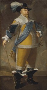 Portrait of King Gustav II Adolf of Sweden (1594-1632)