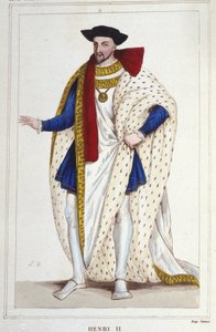 Henry II, King of France (1519 - 1559) (Engraving of 1830) by Unknown artist
