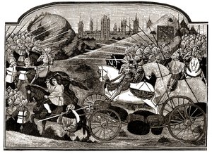 Herring Day, Rouvray-Saint-Denis (print) by Unknown artist