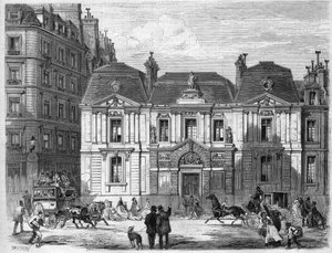 Hotel Carnavalet in the street that was then called Culture Sainte Catherine in Paris today Musee Carnavalet rue de Sevigne in the Marais district
