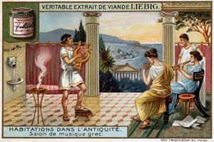 Houses in Antiquity: Greek Music Room