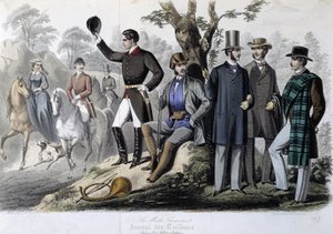 Hunting outfits, Le Journal des tailors