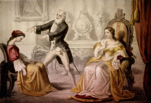 Hypnosis scene by Unknown artist