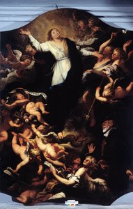 Immaculate Conception with St Philip Neri