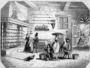 Inside a Marine Eel Factory in Comacchio, Italy by Unknown artist